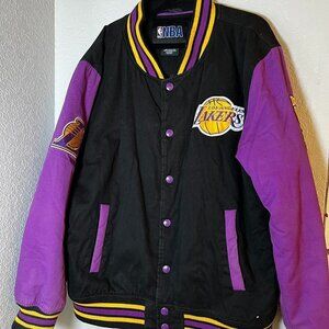 Vintage NBA Authentic Los Angeles Lakers Tri Color Jersey w/ 1948 Patch Size 2XL